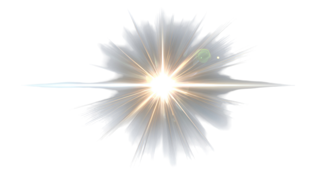 Bright Starburst Light Explosion Abstract Background,