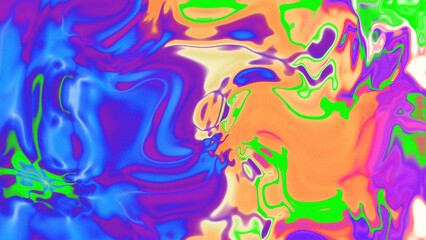 Fototapeta premium Fluid Marble Texture with Organic Flow, Abstract Liquid Pattern with Wavy Structure, Melted Surface Design with Soft Transitions, Psychedelic Swirl Texture with Marble Effect