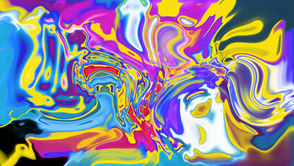 Fluid Marble Texture with Organic Flow, Abstract Liquid Pattern with Wavy Structure, Melted Surface Design with Soft Transitions, Psychedelic Swirl Texture with Marble Effect