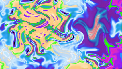 Fluid Marble Texture with Organic Flow, Abstract Liquid Pattern with Wavy Structure, Melted Surface Design with Soft Transitions, Psychedelic Swirl Texture with Marble Effect