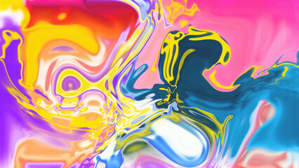 Fluid Marble Texture with Organic Flow, Abstract Liquid Pattern with Wavy Structure, Melted Surface Design with Soft Transitions, Psychedelic Swirl Texture with Marble Effect