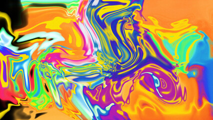 Fluid Marble Texture with Organic Flow, Abstract Liquid Pattern with Wavy Structure, Melted Surface Design with Soft Transitions, Psychedelic Swirl Texture with Marble Effect