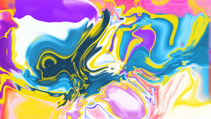 Fluid Marble Texture with Organic Flow, Abstract Liquid Pattern with Wavy Structure, Melted Surface Design with Soft Transitions, Psychedelic Swirl Texture with Marble Effect