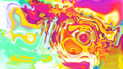 Fototapeta premium Fluid Marble Texture with Organic Flow, Abstract Liquid Pattern with Wavy Structure, Melted Surface Design with Soft Transitions, Psychedelic Swirl Texture with Marble Effect