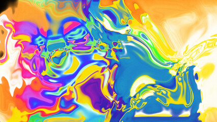 Fluid Marble Texture with Organic Flow, Abstract Liquid Pattern with Wavy Structure, Melted Surface Design with Soft Transitions, Psychedelic Swirl Texture with Marble Effect