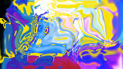 Fluid Marble Texture with Organic Flow, Abstract Liquid Pattern with Wavy Structure, Melted Surface Design with Soft Transitions, Psychedelic Swirl Texture with Marble Effect