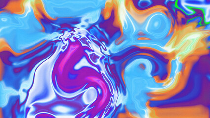 Fluid Marble Texture with Organic Flow, Abstract Liquid Pattern with Wavy Structure, Melted Surface Design with Soft Transitions, Psychedelic Swirl Texture with Marble Effect