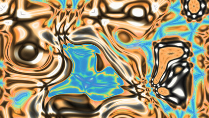 Fluid Marble Texture with Organic Flow, Abstract Liquid Pattern with Wavy Structure, Melted Surface Design with Soft Transitions, Psychedelic Swirl Texture with Marble Effect