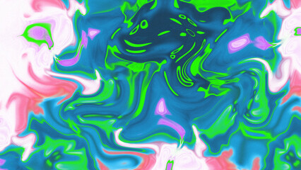 Fluid Marble Texture with Organic Flow, Abstract Liquid Pattern with Wavy Structure, Melted Surface Design with Soft Transitions, Psychedelic Swirl Texture with Marble Effect