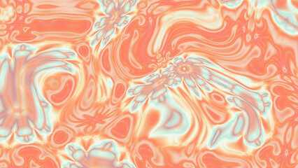 Fluid Marble Texture with Organic Flow, Abstract Liquid Pattern with Wavy Structure, Melted Surface Design with Soft Transitions, Psychedelic Swirl Texture with Marble Effect