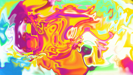 Fototapeta premium Fluid Marble Texture with Organic Flow, Abstract Liquid Pattern with Wavy Structure, Melted Surface Design with Soft Transitions, Psychedelic Swirl Texture with Marble Effect