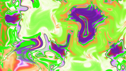 Fototapeta premium Fluid Marble Texture with Organic Flow, Abstract Liquid Pattern with Wavy Structure, Melted Surface Design with Soft Transitions, Psychedelic Swirl Texture with Marble Effect