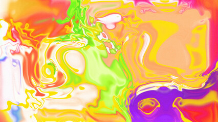 Fototapeta premium Fluid Marble Texture with Organic Flow, Abstract Liquid Pattern with Wavy Structure, Melted Surface Design with Soft Transitions, Psychedelic Swirl Texture with Marble Effect