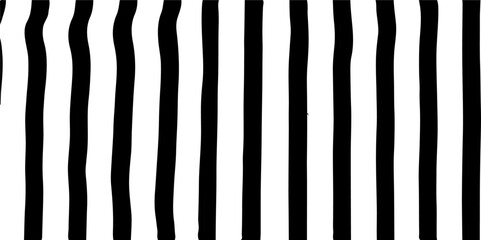 Abstract composition featuring a set black stick or line element on a clean white background.