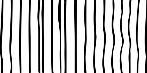 Abstract composition featuring a set black stick or line element on a clean white background.