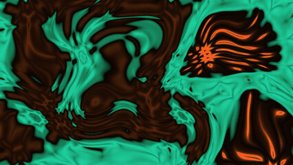 Fluid Marble Texture with Organic Flow, Abstract Liquid Pattern with Wavy Structure, Melted Surface Design with Soft Transitions, Psychedelic Swirl Texture with Marble Effect