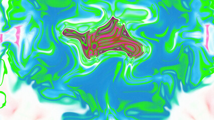 Fluid Marble Texture with Organic Flow, Abstract Liquid Pattern with Wavy Structure, Melted Surface Design with Soft Transitions, Psychedelic Swirl Texture with Marble Effect