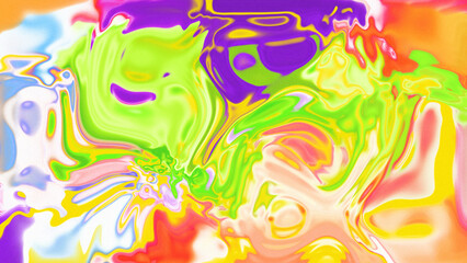 Fototapeta premium Fluid Marble Texture with Organic Flow, Abstract Liquid Pattern with Wavy Structure, Melted Surface Design with Soft Transitions, Psychedelic Swirl Texture with Marble Effect