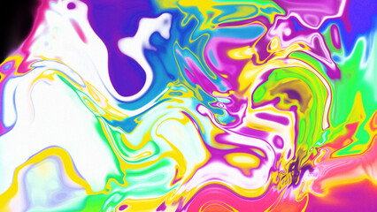 Fluid Marble Texture with Organic Flow, Abstract Liquid Pattern with Wavy Structure, Melted Surface Design with Soft Transitions, Psychedelic Swirl Texture with Marble Effect