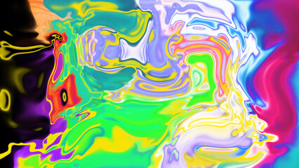 Fluid Marble Texture with Organic Flow, Abstract Liquid Pattern with Wavy Structure, Melted Surface Design with Soft Transitions, Psychedelic Swirl Texture with Marble Effect