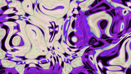Fluid Marble Texture with Organic Flow, Abstract Liquid Pattern with Wavy Structure, Melted Surface Design with Soft Transitions, Psychedelic Swirl Texture with Marble Effect