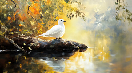 Whispers of Mist: Harmony on the Water