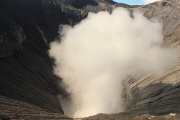 geyser in yellowstone