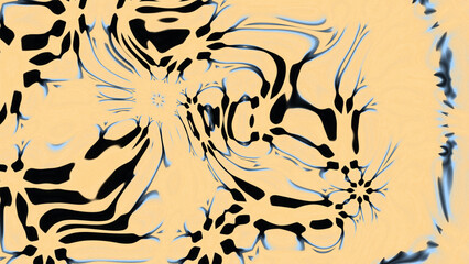 Fluid Marble Texture with Organic Flow, Abstract Liquid Pattern with Wavy Structure, Melted Surface Design with Soft Transitions, Psychedelic Swirl Texture with Marble Effect