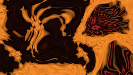 Fluid Marble Texture with Organic Flow, Abstract Liquid Pattern with Wavy Structure, Melted Surface Design with Soft Transitions, Psychedelic Swirl Texture with Marble Effect