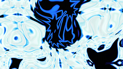 Obraz premium Fluid Marble Texture with Organic Flow, Abstract Liquid Pattern with Wavy Structure, Melted Surface Design with Soft Transitions, Psychedelic Swirl Texture with Marble Effect