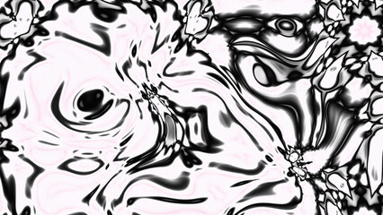 Fluid Marble Texture with Organic Flow, Abstract Liquid Pattern with Wavy Structure, Melted Surface Design with Soft Transitions, Psychedelic Swirl Texture with Marble Effect