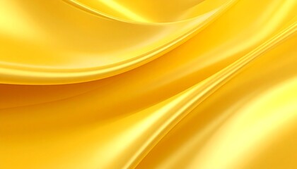 Golden fabric folds in soft, flowing curves
