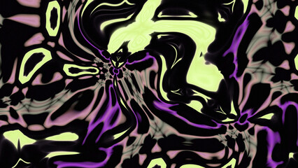 Fluid Marble Texture with Organic Flow, Abstract Liquid Pattern with Wavy Structure, Melted Surface Design with Soft Transitions, Psychedelic Swirl Texture with Marble Effect