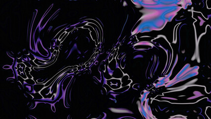 Fluid Marble Texture with Organic Flow, Abstract Liquid Pattern with Wavy Structure, Melted Surface Design with Soft Transitions, Psychedelic Swirl Texture with Marble Effect