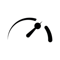  Speedometer performance accelerate meter icon.
