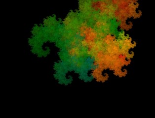 Imaginatory fractal abstract background Image