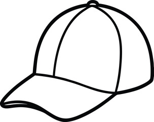 baseball cap vector illustration