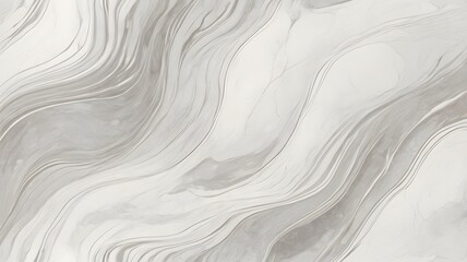 Obraz premium A rare matte-finish marble in chalky white with delicate ashen threads running horizontally across the surface like burnt embers.