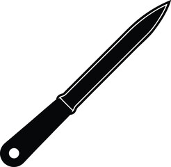 knife isolated on white background