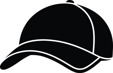 simple cap vector icon.