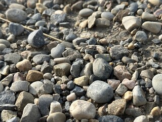 stones on the beach