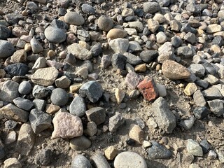 pebbles on the beach