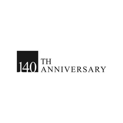 anniversary logo design, 140th anniversary, symbol, icon, party, logo design for 140th anniversary, vector, success, illustration, birthday, symbol, background, year, congratulations, greeting, invita