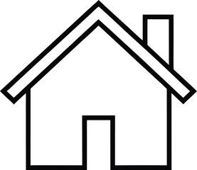 house icon on white background