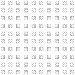 Seamless pattern with a minimal geometric design