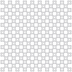 Seamless pattern with a minimal geometric design