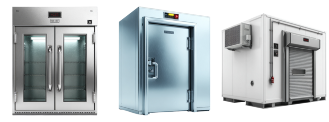 Modern Refrigeration Units for Commercial Food Storage and Use