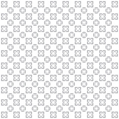 Seamless pattern with a minimal geometric design