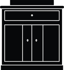 vector illustration of a door
