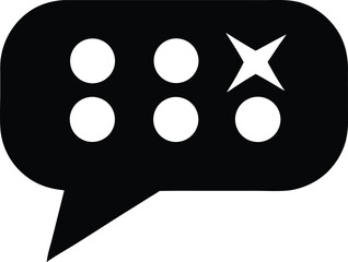 feedback discussion vector icon.eps